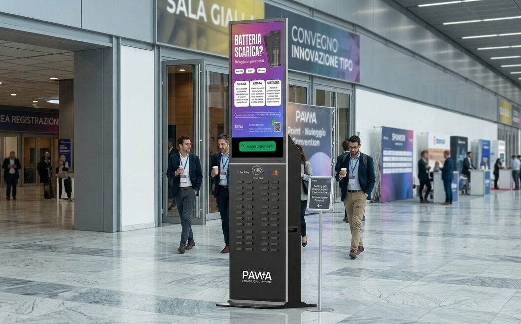 noleggio stazioni ricarica cellulari per eventi