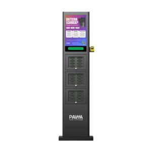 totem ricarica cellulari powerbank station outdoor 24 slot b